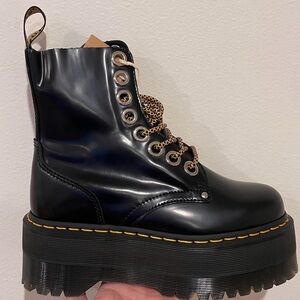 Dr. Martens Black Platform Boots